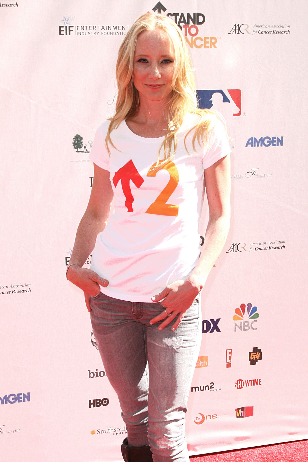 Anne Heche Stand Up to Cancer on September 10 2010 