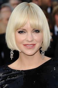 Anna Faris attends the 84th Annual Academy Awards on February 26, 2012