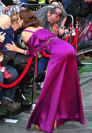 Anna Friel premiere of the Amazing Spider Man at Odeon Leicester Square on June 18, 2012