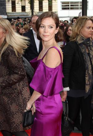 Anna Friel premiere of the Amazing Spider Man at Odeon Leicester Square on June 18, 2012