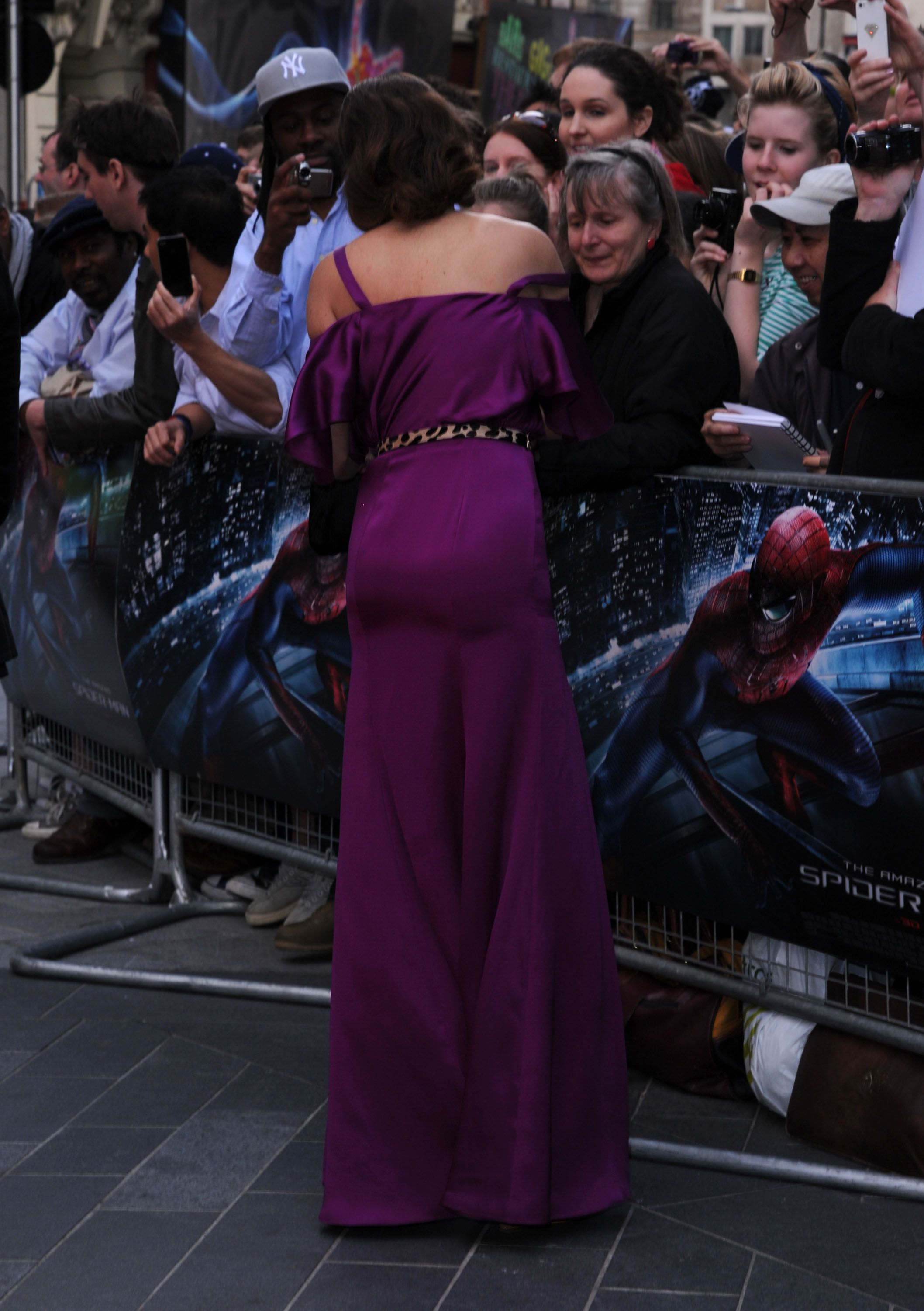 Anna Friel premiere of the Amazing Spider Man at Odeon Leicester Square on June 18, 2012