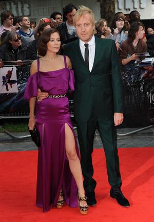 Anna Friel premiere of the Amazing Spider Man at Odeon Leicester Square on June 18, 2012