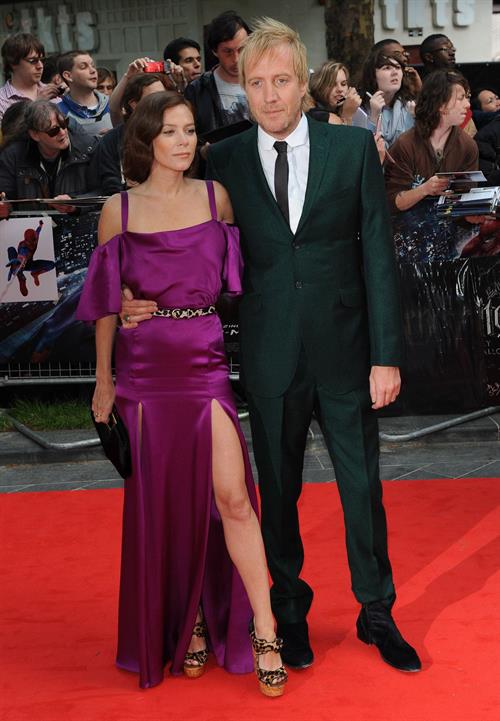Anna Friel premiere of the Amazing Spider Man at Odeon Leicester Square on June 18, 2012