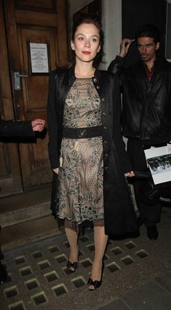 Anna Friel Vaudeville Theatre in London - November 8, 2012
