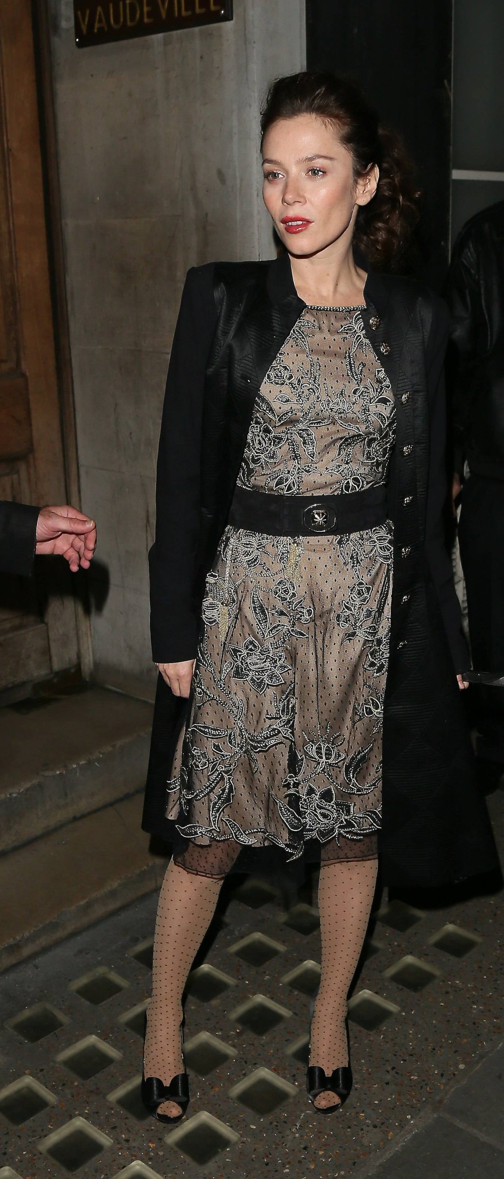 Anna Friel Vaudeville Theatre in London - November 8, 2012