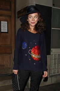 Anna Friel Vaudeville Theatre in London - November 6, 2012