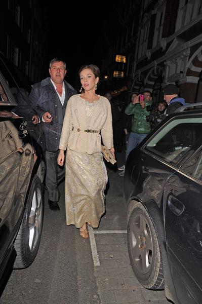 Anna Friel The Vaudeville Theatre in London - Nov 2, 2012