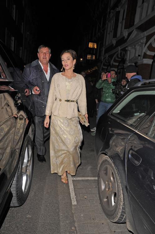 Anna Friel The Vaudeville Theatre in London - Nov 2, 2012