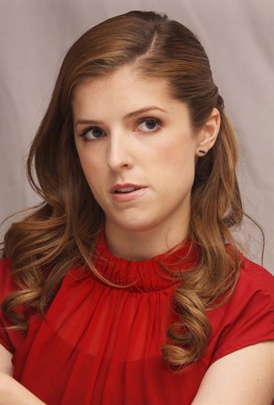 Anna Kendrick Munawar Hosain  End Of Watch  press conference portraits 9/10/12 