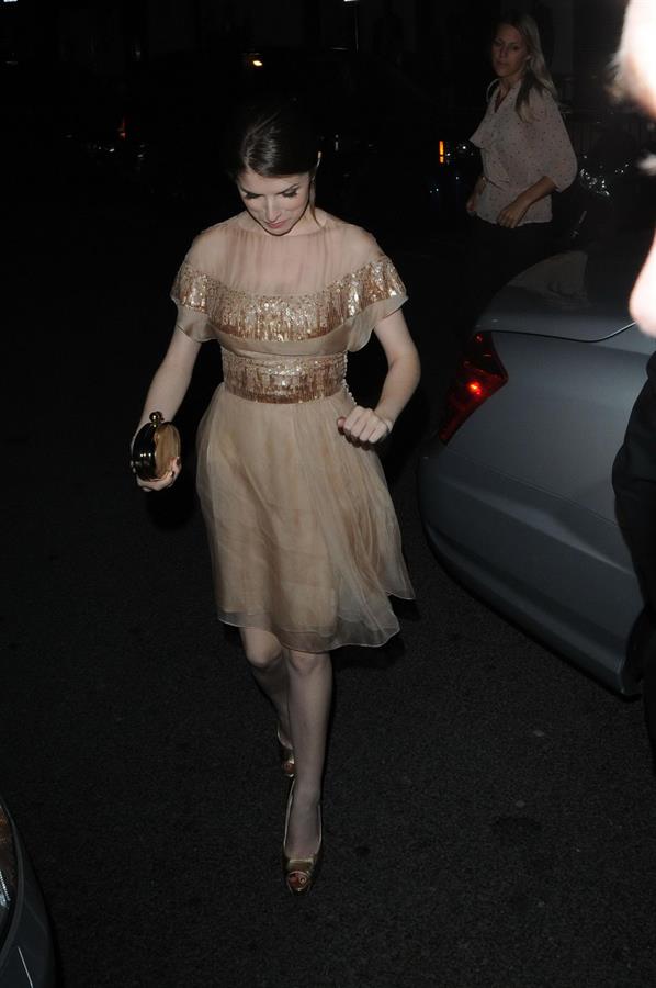 Anna Kendrick  What to Expect When You're Expecting  after party at Sanderson Hotel London on May 22, 2012 