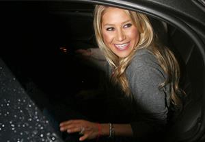 Anna Kournikova leaving the Live with Regis and Kelly studio in New York on September 20, 2011