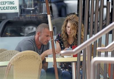 AnnaLynne McCord out for breakfast in Santa Monica 10/5/12 