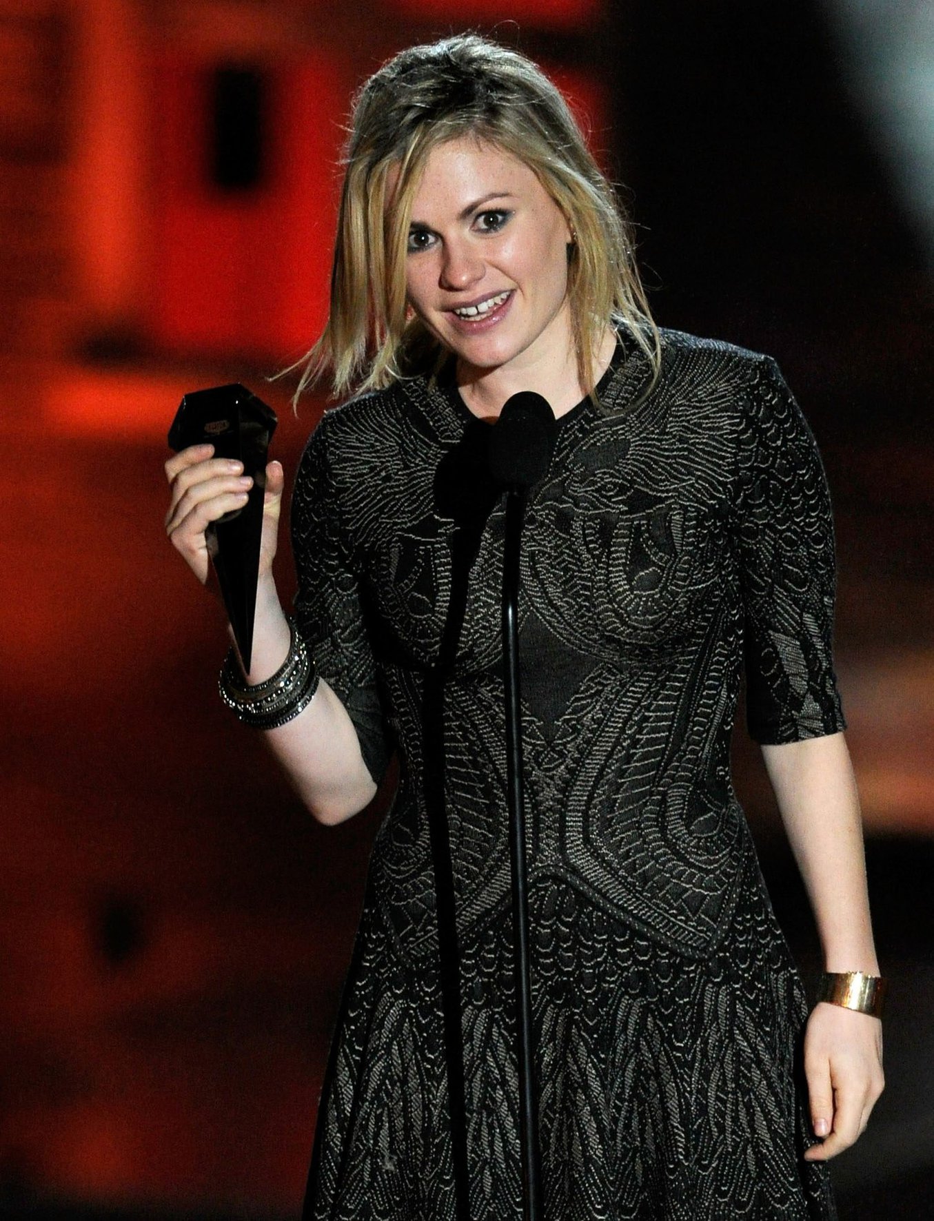 Anna Paquin Spike TV's Scream 2010 held at the Greek Theatre on October 16, 2010 