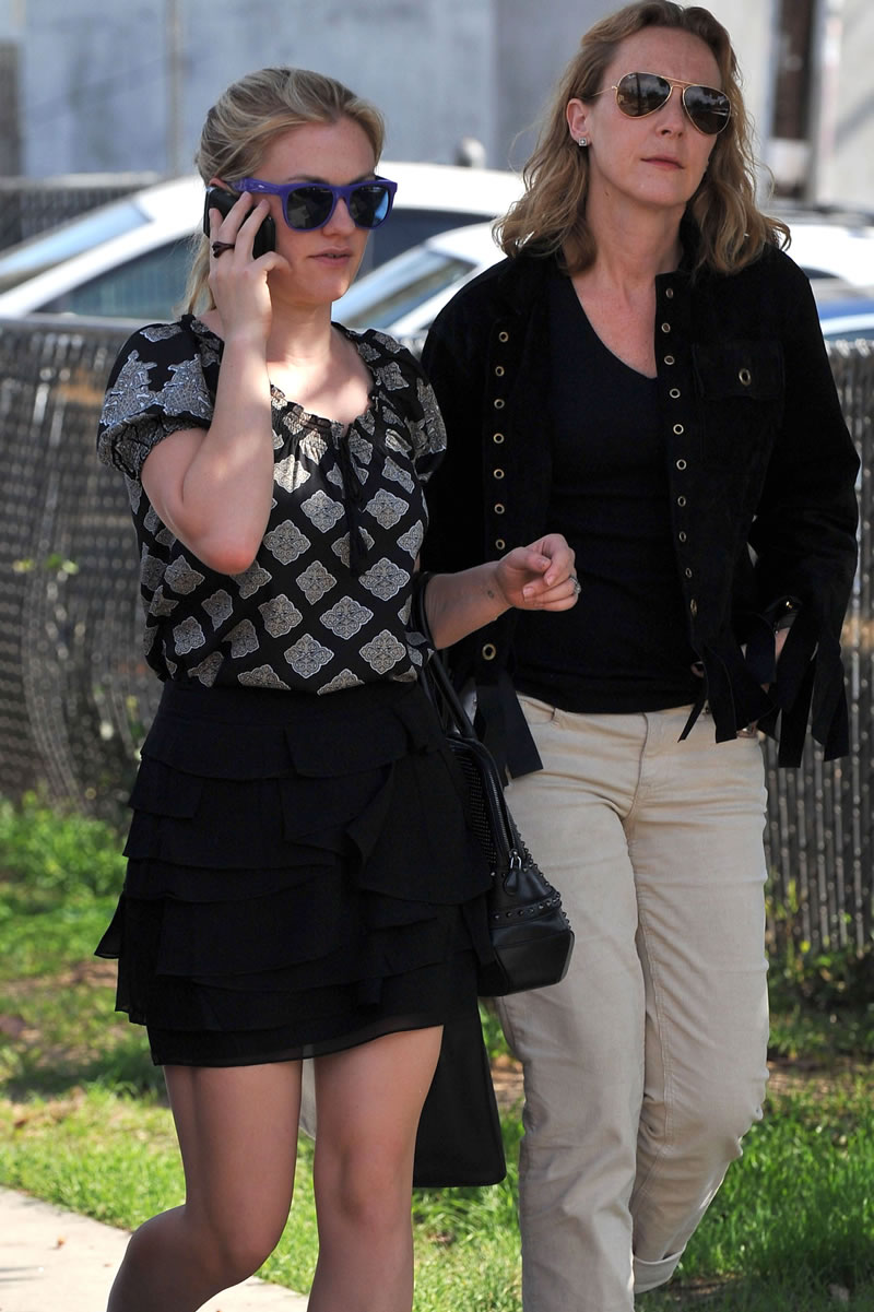 Anna Paquin out and about in Los Angeles on October 28, 2010