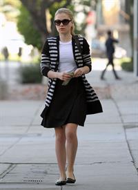 Anna Paquin at John Frieda Salon in Los Angeles on January 18, 2012