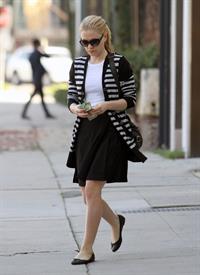 Anna Paquin at John Frieda Salon in Los Angeles on January 18, 2012