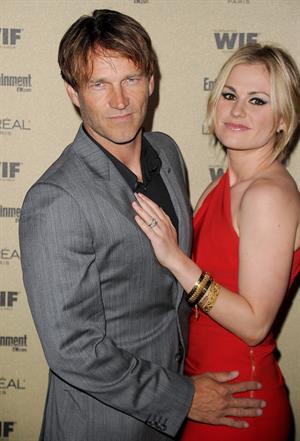 Anna Paquin attends Entertainment Weekly and Women in Film pre Emmy party on August 27, 2010 