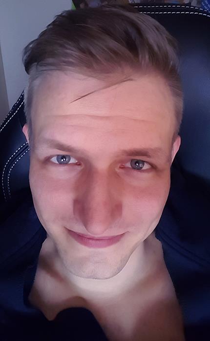 Anonymous taking a selfie