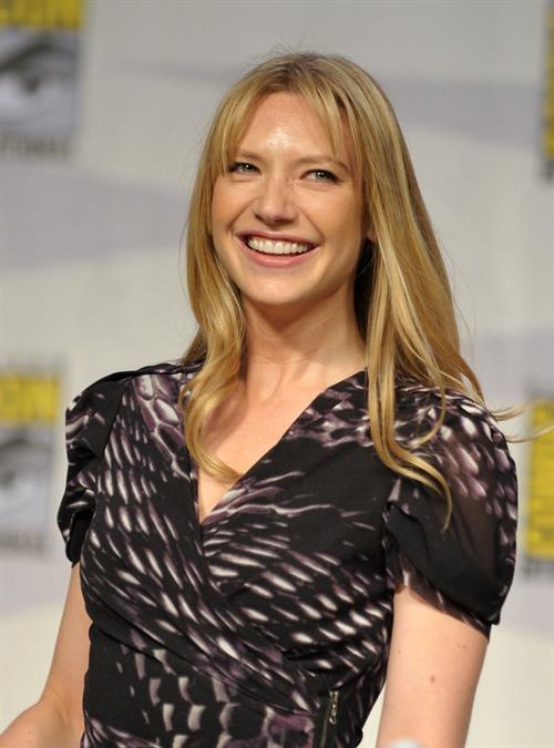 Anna Torv Comic Con in San Diego on July 23, 2012