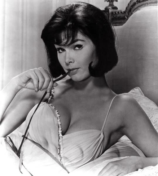 Yvonne Craig in lingerie