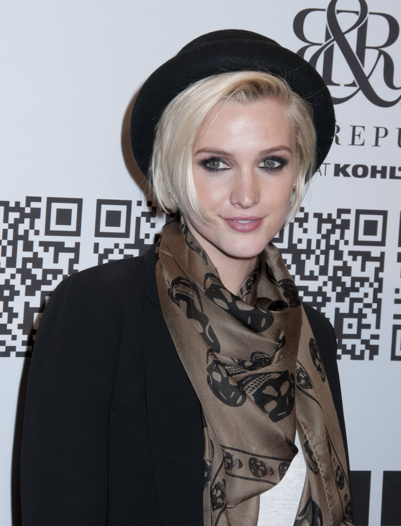 Ashlee Simpson at the Rock Republic for Kohl's fashion show on February 10, 2012
