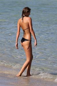 Deimante Guobyte in a bikini