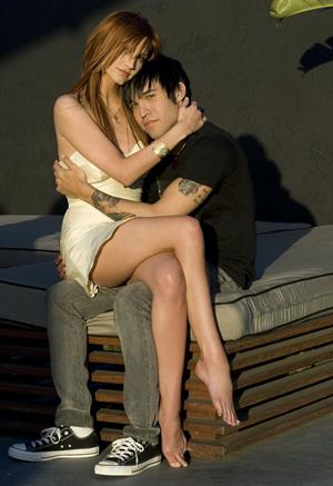 Ashlee Simpson Lance Staedler photoshoot 2008 for People 