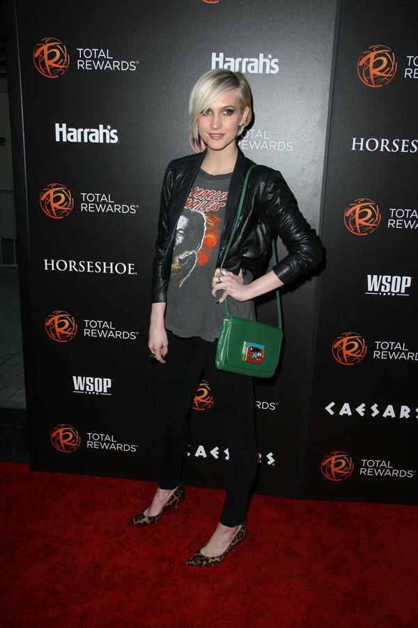 Ashlee Simpson Escape to Total Rewards Event in Hollywood Highland Center in Los Angeles on March 1, 2012