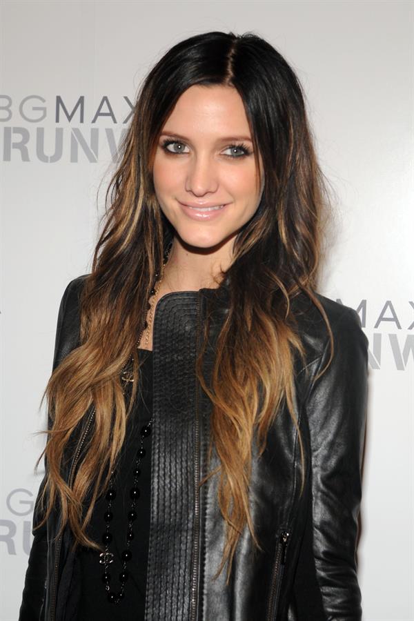 Ashlee Simpson at Max Azria Spring Collection on September 10, 2010