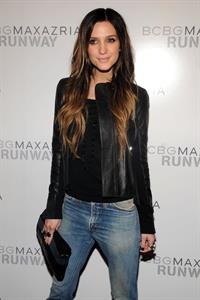 Ashlee Simpson at Max Azria Spring Collection on September 10, 2010