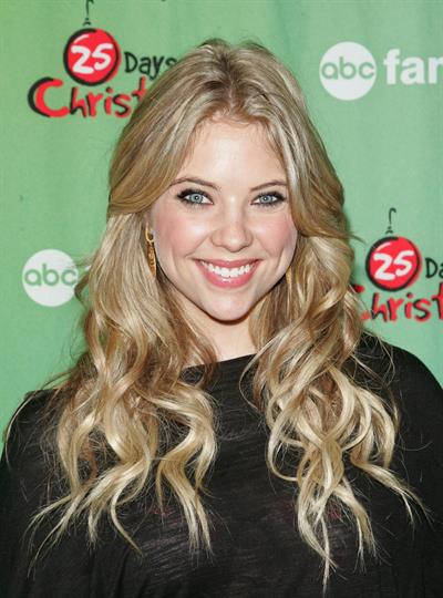 Ashley Benson 25 Days of Christmas Winter Wonderland Event on December 5, 2010