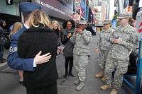 Ashley Benson – Kisses for the Troops Campaign 11/11/13 