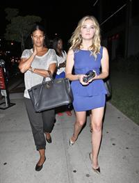 Ashley Benson Pictures Ashley Benson Boa Restaurant in Beverly Hills on August 10, 2011