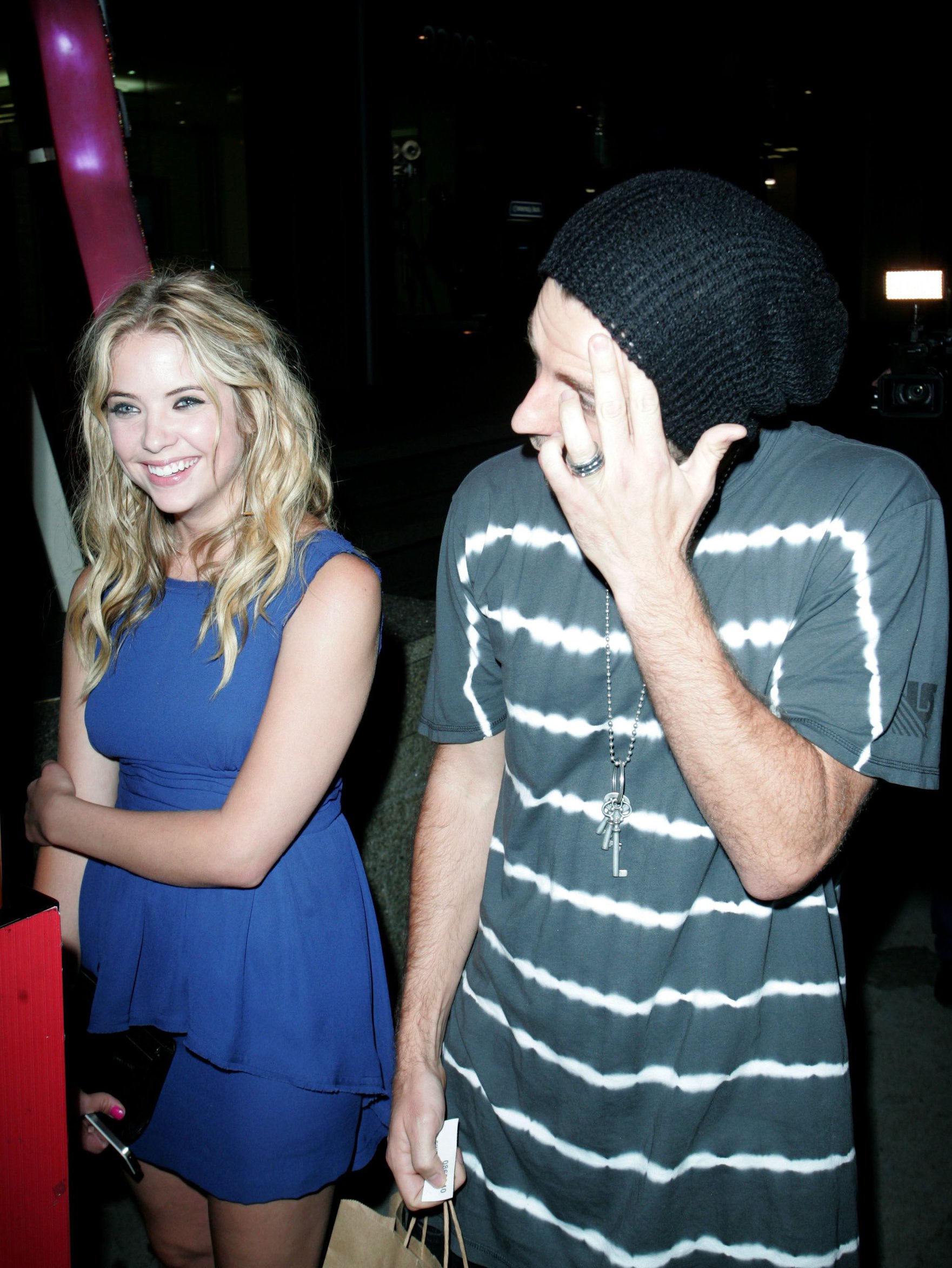 Ashley Benson Boa Restaurant in Beverly Hills on August 10, 2011