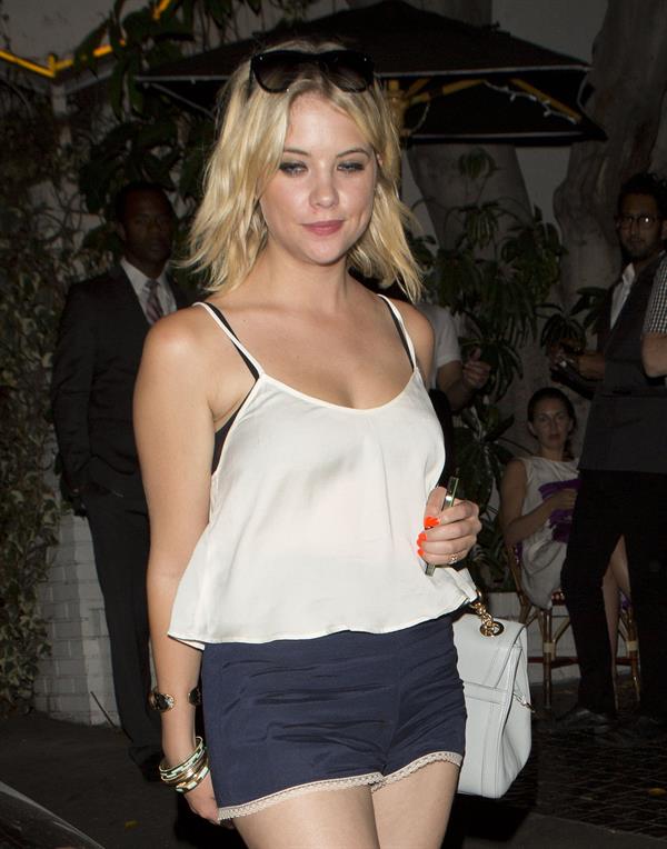Ashley Benson - leaving the Chateau Marmont in West Hollywood Sept 15, 2012