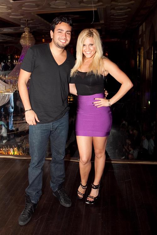 Ashley Roberts at Silk Road Nightclub in Melbourne on March 28, 2010 