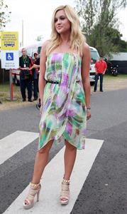 Ashley Roberts at Australian F1 Grand Prix on March 28, 2010 