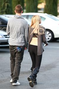 Ava Sambora leaving theater in Calabasas 10/31/12 