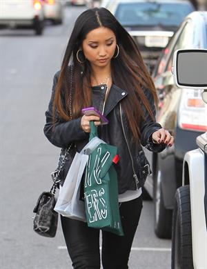 Brenda Song in LA 1/5/13  