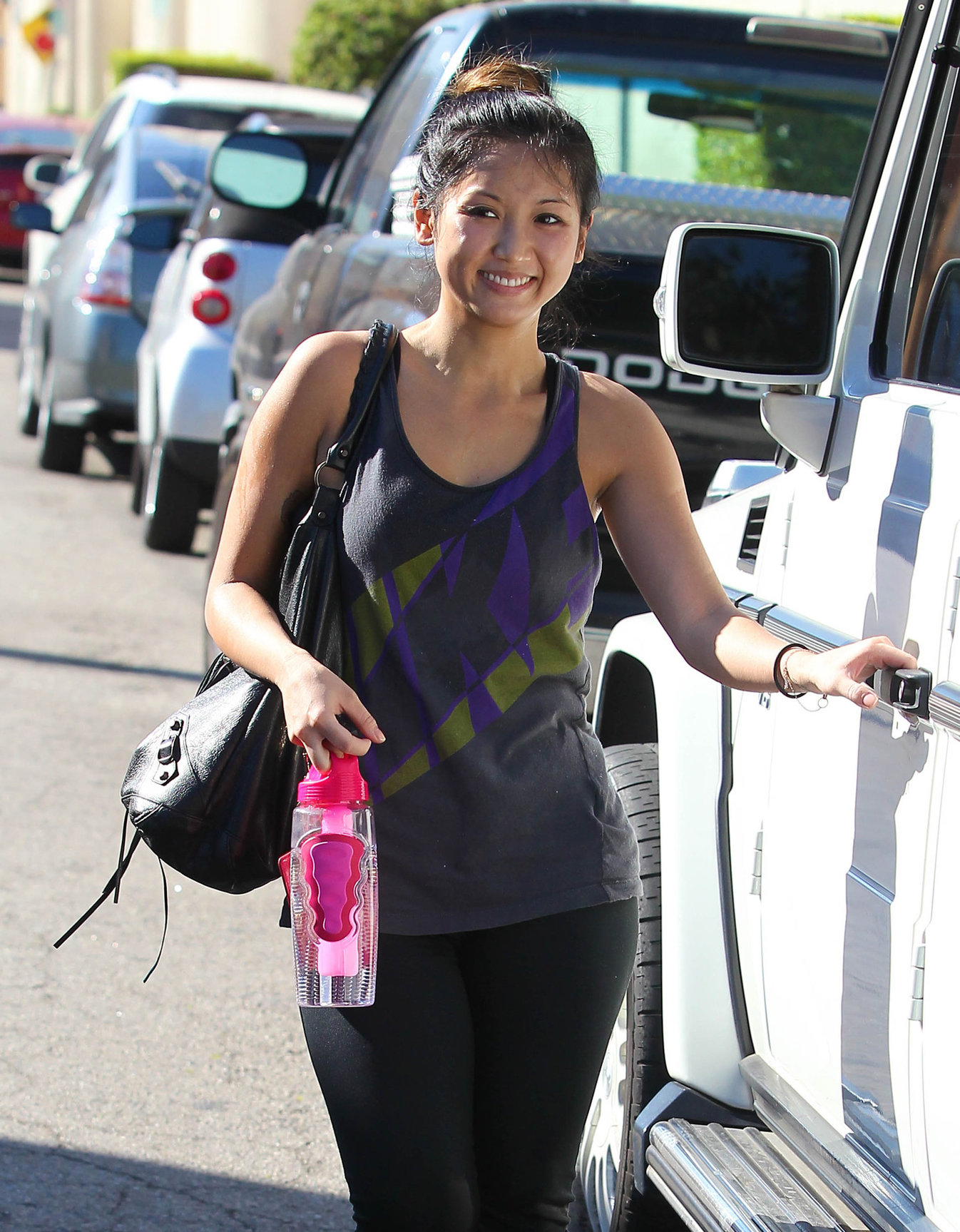 Brenda Song leaving gym in Studio City 11/6/12