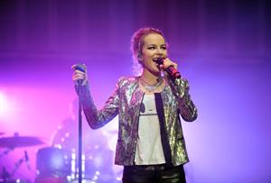 Bridgit Mendler Power 96.1's 2012 Jingle Ball at the Philips Arena in Atlanta 12/12/12 