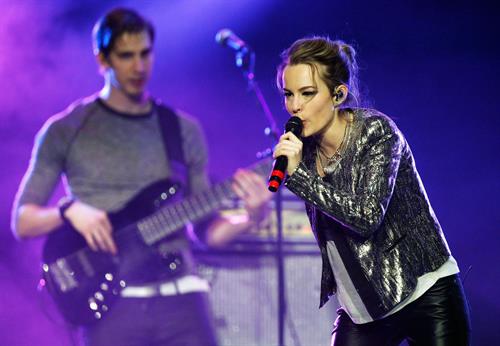 Bridgit Mendler Power 96.1's 2012 Jingle Ball at the Philips Arena in Atlanta 12/12/12 