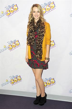 Bridgit Mendler performing at Studio Disney 365 10/23/12 