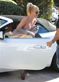 Britney Spears in LA 1/19/13  