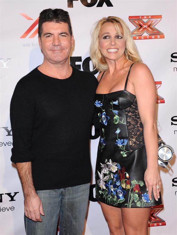 Britney Spears Factor viewing party in West Hollywood 12/6/12 