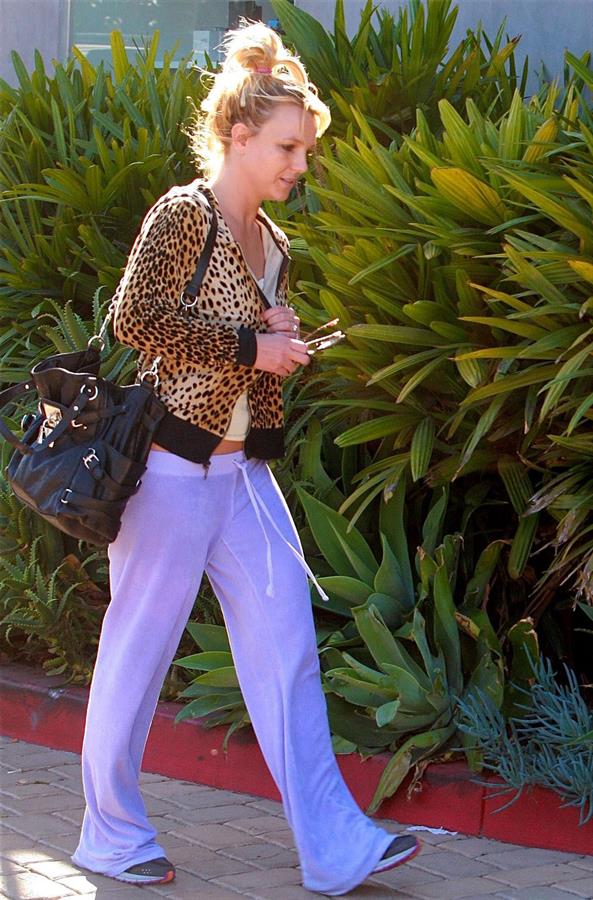 Britney Spears Leaving dance workout-studio in Santa Monica (November 13, 2012) 