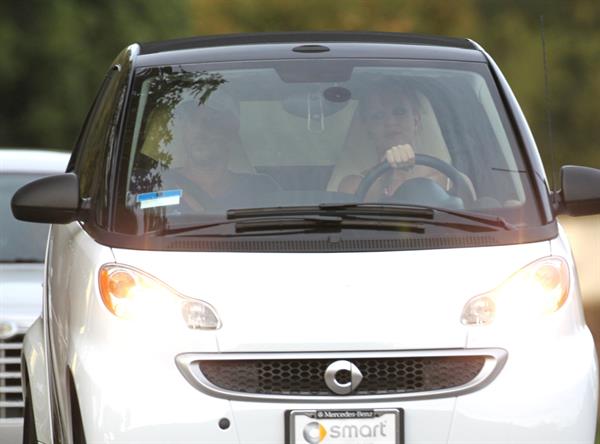 Britney Spears visits a Halloween store in Calabasas 10/7/12 