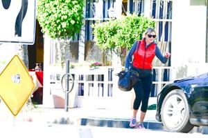 Cameron Diaz leaving the gym in Los Angeles 1/5/13 