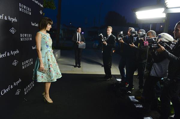 Camilla Belle A Quest for Beauty ehibit in Santa Ana,October 26, 2013 