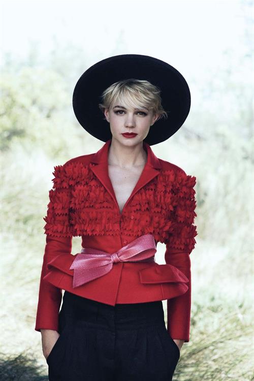 Carey Mulligan - Peter Lindbergh Photoshoot For Vogue 